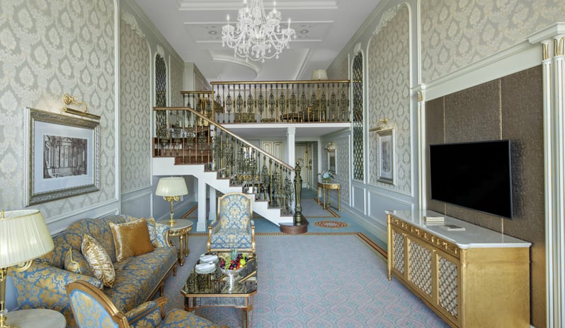 Raffles The Palm - Duplex Suite Living Area Other View